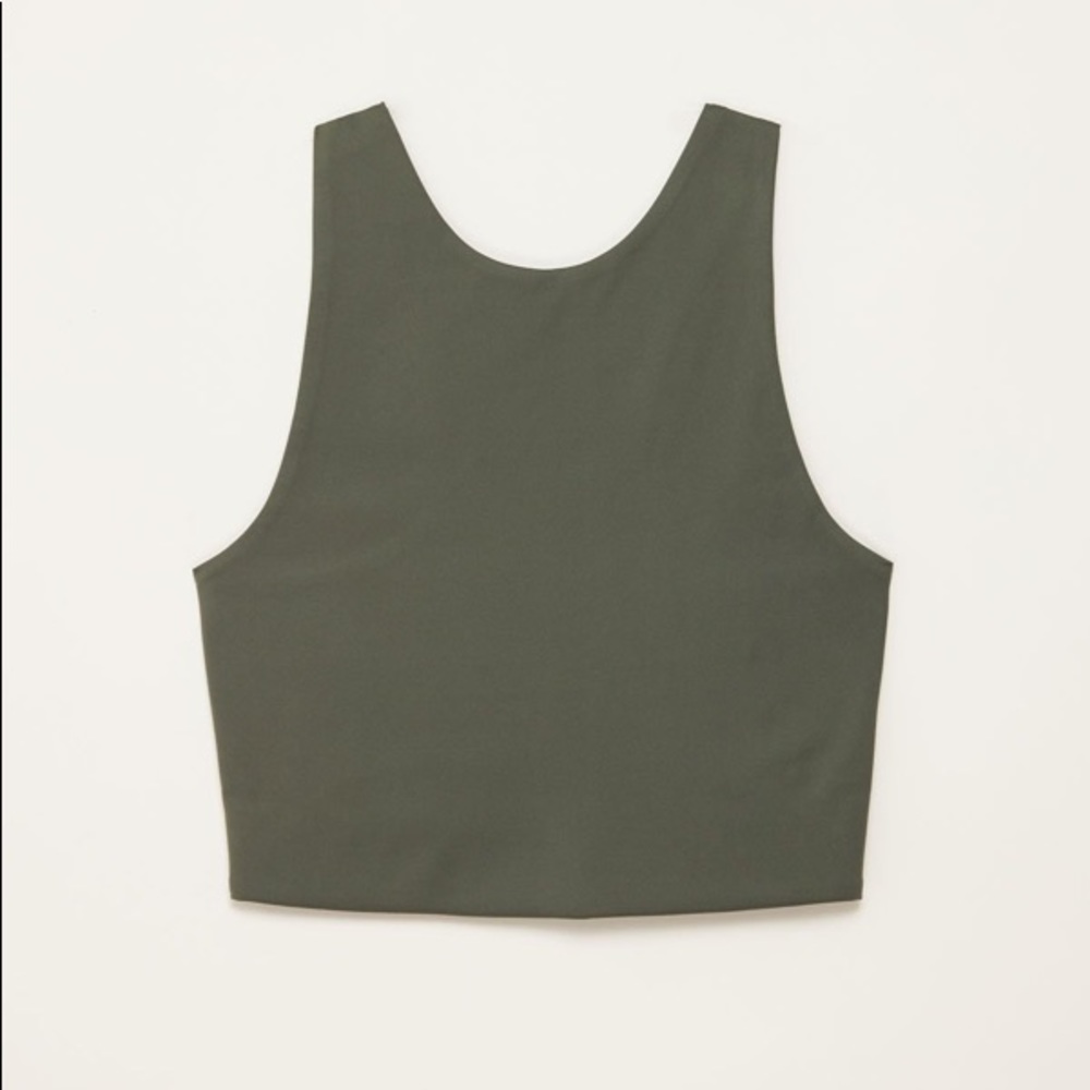 Girlfriend Collective Dylan Bra - XS Thyme